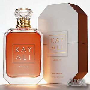 Луксозен парфюм Kayali Vanilla28, EDP, 100мл - Изтънчен шедьовър от жасмин, мадагаскарска ванилия