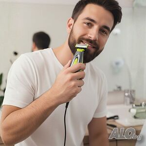 Акумулаторна самобръсначка Oliver Voltz, 5W, USB зареждане, батерия 300mAh и подвижно острие