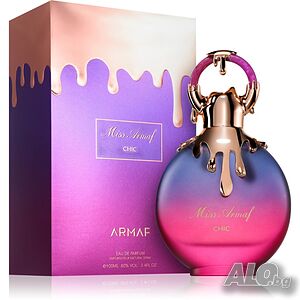 Armaf Miss Armaf Chic Eau de Parfum 100 мл - Дамски плодов и цитрусов парфюм с ягода, жасмин и вани