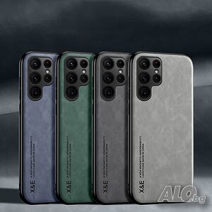 Магнитен калъф от еко кожа за Samsung Galaxy S