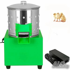 Машина за скубане на пъдпъдъци и малки птици - 220V, 80W, Неръждаема стомана YSSTM-30