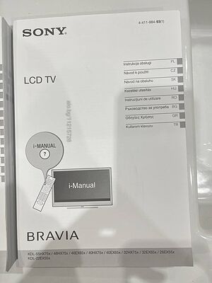Телевизор SONY Bravia