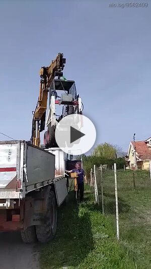 Самосвал с кран