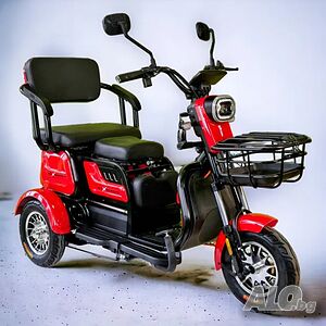 Електрическа Триместна Триколка X1 1500W
