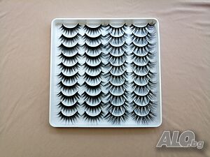 3D изкуствени мигли 20 чифта в кутия код: G207
