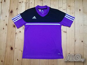 Adidas CLIMALITE оригинална спортна детска / юношеска тениска р-р 2XS - 9-10 годишни