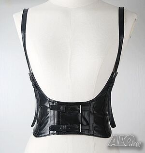 Кожен корсет колан XS, S, M