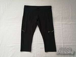 Nike Dri-FIT Run оригинален дамски клин 3/4 в черен цвят р-р M