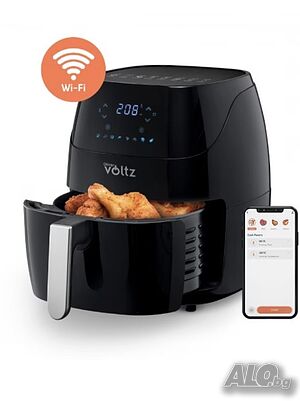 Фритюрник с горещ въздух Voltz - 5 литра, 1500 W