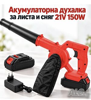 Акумулаторна духалка за листа и сняг 21V