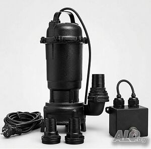 Потопяема помпа за вода 3200 W, 25 000 л/ч с раздробител