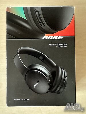 Слушалки Bose QuietComfort, Шумоизолиращи, 5V Black WW