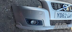 Предна броня R-design Volvo V50/S40 с лед халоген 2007-2012 и