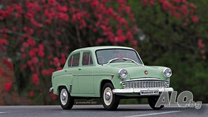 Умален модел на Москвич-403-407 в мащаб 1:24