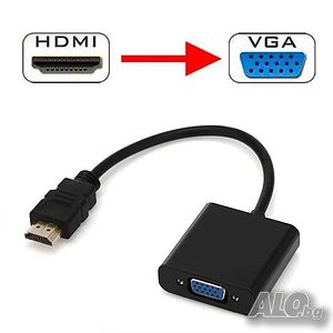 Преходник HDMI към VGA