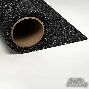 Гумена Настилка на Ролка Gray 6 мм - 12 кв.м.