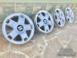 15 джанти 5х100 Seat Leon Ibiza VW Golf 4 Bora Polo 5х100 Сеат Леон Ибиза Поло Голф 4 Бора Оригинал
