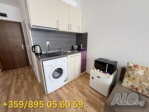 Промоционално! ТОП Студио в ” Гербер 4 ”, к.к. Слънчев бряг - Запад, кв. Камелия Едностаен апартамент 30 кв.м Тухла 2012 г. 5 етаж Непоследен | Апартаменти | к.к. Слънчев бряг - Запад Слънчев бряг