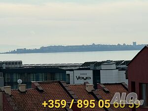 ГЛЕДКА Море! ТОП Двустаен на 100 метра от Морето в Свети Влас Двустаен апартамент 61 кв.м Тухла 2011 г. 4 етаж Непоследен | Апартаменти | Свети Влас Свети Влас