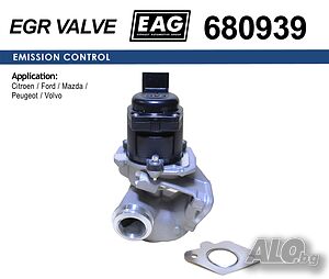 EGR клапан за Citroen Berlingo / C2 / C3 / C4 / C5 / Xsara Picasso и др. - EAG 680939