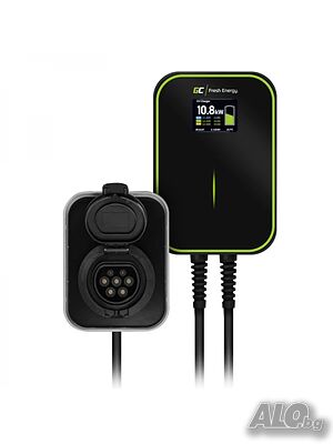 Зарядна станция 22kW с контакт тип 2 за зареждане Wallbox GC EV PowerBox