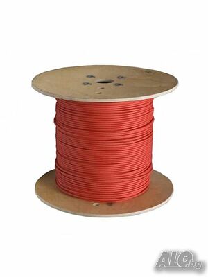 6 mm соларен кабел с UV защита - червен, на метър
