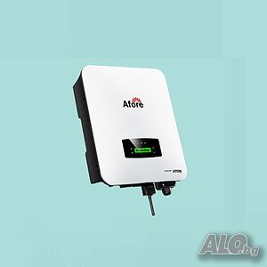 Мрежов монофазен соларен инвертор Afore 10 kW - WI-FI, 2 MPPT, DC Switch, LCD