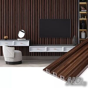 Декоративен PVC Панел - Сиена - 16 х 2.4 х 266 см