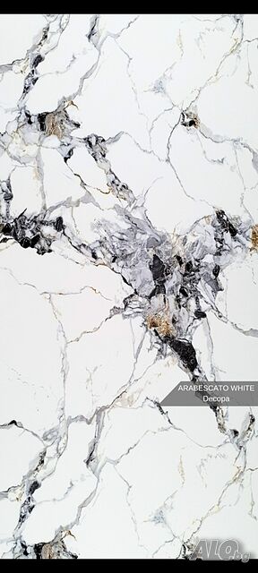 Декоративен стенен панел - Arabescato White - 280 х 122 х 0.3 см