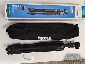 Нов статив Hama Traveller 163 Ball - Пълен комплект в кутия