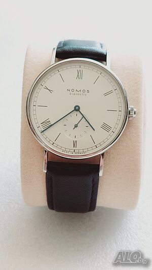 Оригинален, стилен Мъжки колекционен часовник ’’NOMOS Glashütte’’-37.5mm. Глазхюте., 3 800 лв