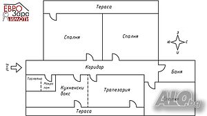 Апартамент с три спални и гараж за продажба