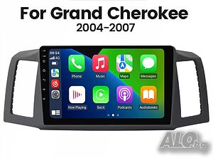 Мултимедия, Двоен дин, за Jeep Grand Cherokee, 04-07, Андроид, навигация, 2 Дин, с Android, JEEP