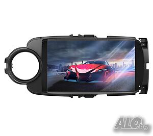 Мултимедия за Toyota Yaris, 2012-2017, Android, Навигация, Двоен дин дисплей, плеър, Андроид, Yaris