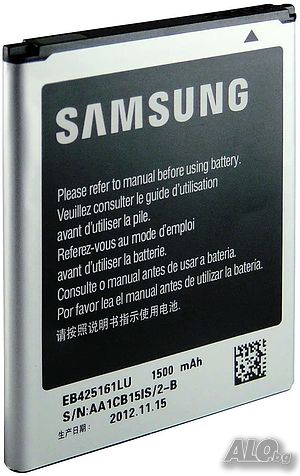 1900mAh Батерия за Samsung Galaxy S3 mini S 3 mini I8190 I8160 S Duos S7562 ACE 2 мини EB425161LU