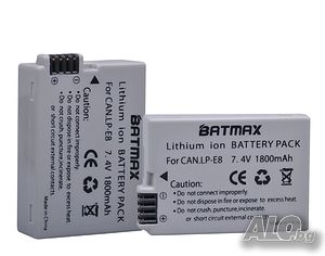 Батерия за Canon LP-E8 за Canon LPE8, LP E8, Rebel за Canon EOS T2i, T3i, T4i, T5i, SLR