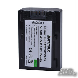 БАТЕРИЯ SONY NP-FV50 1200mAh NP FV50 HDR-CX150E CX170 CX300 D6544 за фотоапарат, камера