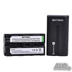 2600mAh Батерия NP-F550 NP F550 NPF550 Sony NP-F330 NP-F530 NP-F570 NP-F730 NP-F750 Hi-8 батерия