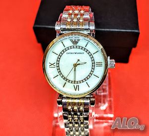 Луксозен дамски ръчен часовник EMPORIO ARMANI Часовник подарък за жена. Ръчен водоустойчив часовник.