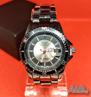 Луксозен ръчен часовник ROLEX Часовник подарък. Ръчен водоустойчив часовник