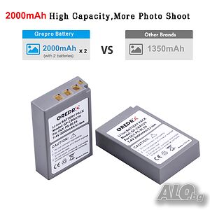Батерия за Olympus PS-BLS5, PS BLS5, BLS50, PEN BLS-50, E-PL2, E-PL5, E-PL6, E-PL7, E-PM2, Stylus1