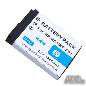 Батерия за SONY NP-FD1, NP-BD1, NP BD1, FD1, DSC T300, TX1, T900, T700, T500, T200, T77, T900 T90