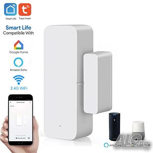 WiFi безжичен алармен датчик за врата, прозорец, известие телефон, смартфон, сензор за врати, прозорци