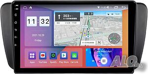 Мултимедия, за Seat Ibiza, Двоен дин, Навигация, дисплей 2 Дин, плеър 9“, екран, Android, Сеат Ибиза