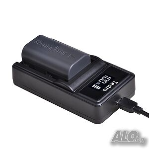 Зарядно за батерия за JVC BN-VF808U, BN-VF808, BNVF808, JVC, GZ-HD7, GZ-MG575, GZ-MG555, GR-D750