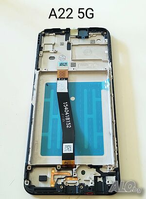 Дисплей за Samsung Galaxy A22, 5G, A226, екран, с рамка, тъчскрийн, A22, тъч с рамка, SM-A226B
