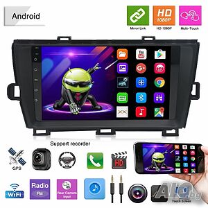 Мултимедия, за Toyota Prius, Двоен дин, Навигация, дисплей 2 Дин, плеър, 9“ екран, Android, Андроид