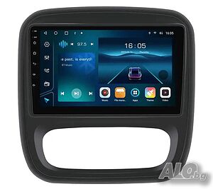 Мултимедия, за Renault TRAFIC, Opel VIVARO, 2015, Двоен дин, Android, Навигация, дисплей, плеър