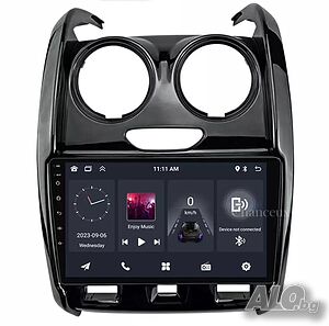 Мултимедия, Двоен дин, за Renault, Duster, Dacia, Андроид, навигация, 2 DIN, с Android, Дачия