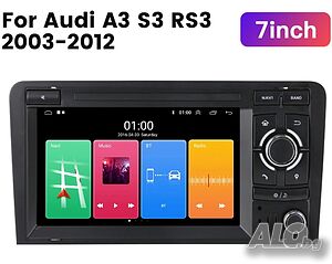 Мултимедия, Двоен дин за Audi A3, Андроид, S3, кола, 2 Дин, навигация, за AUDI RS3, плеър с Android